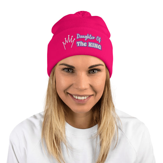Daughter Of The King Pom-Pom Beanie