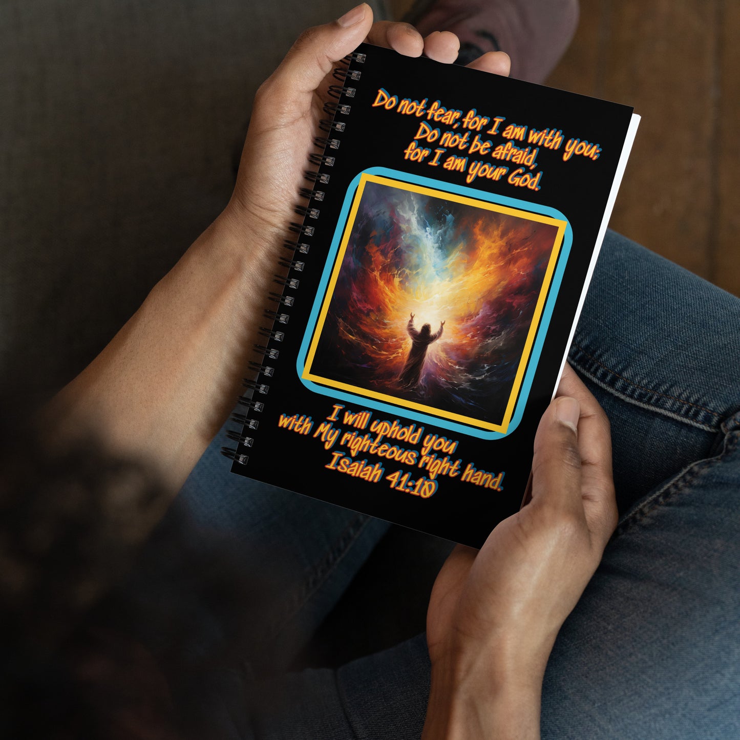 Do Not Fear Spiral notebook