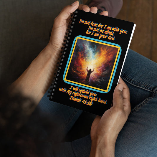 Do Not Fear Spiral notebook