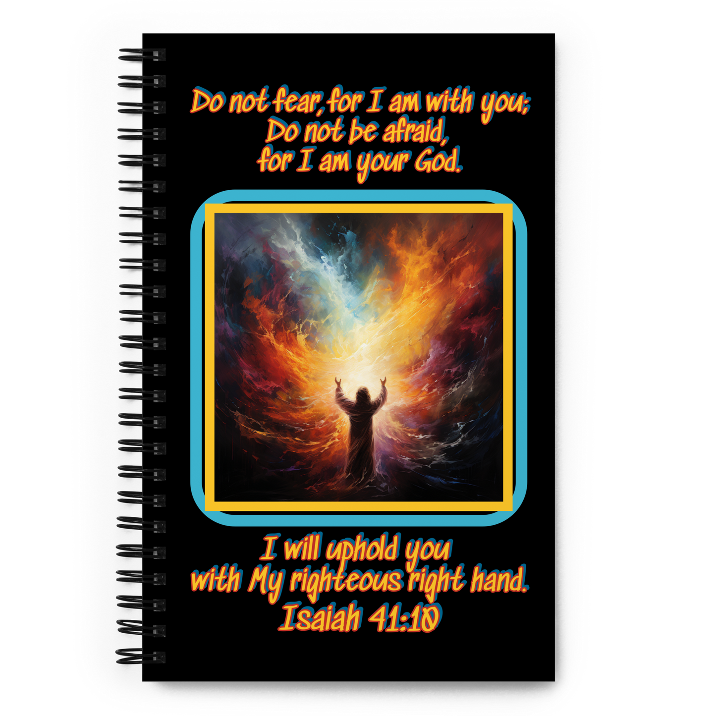 Do Not Fear Spiral notebook