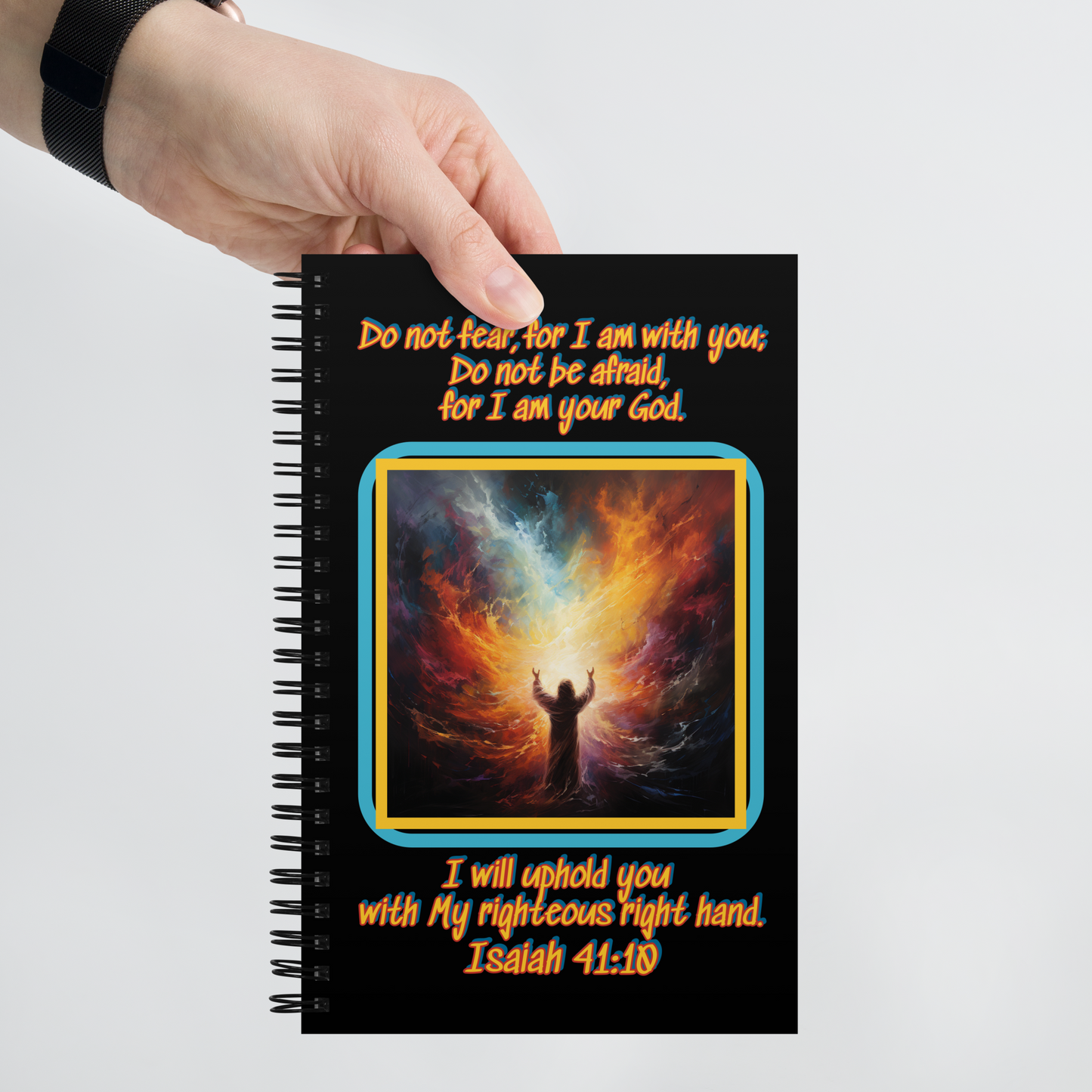 Do Not Fear Spiral notebook