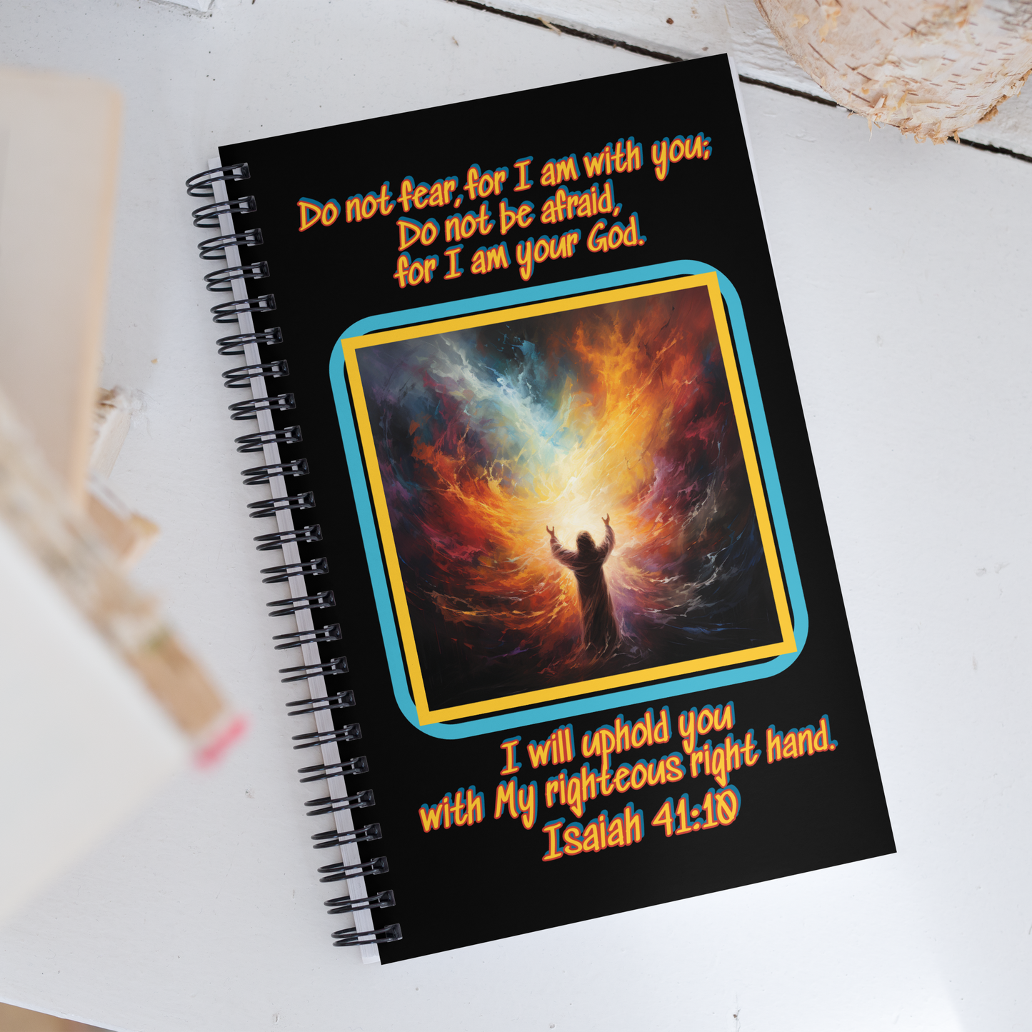 Do Not Fear Spiral notebook