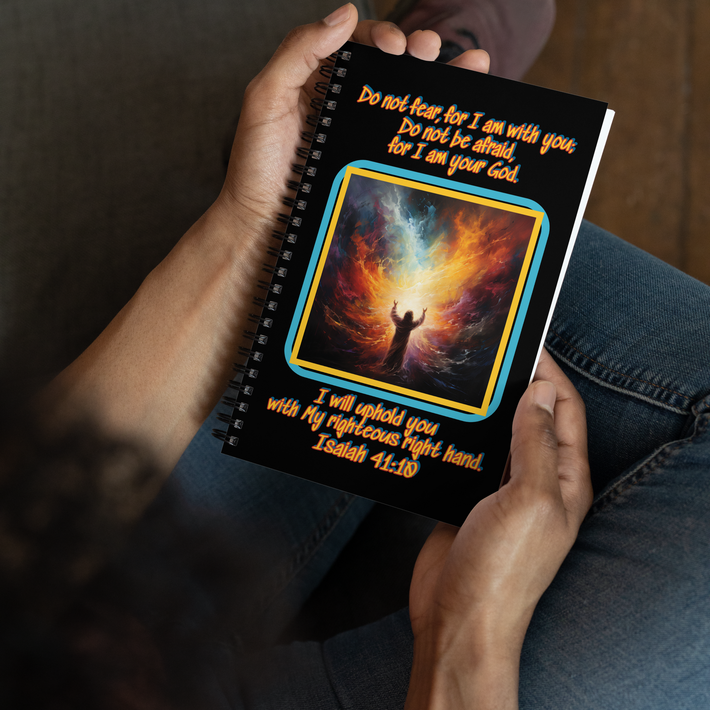Do Not Fear Spiral notebook