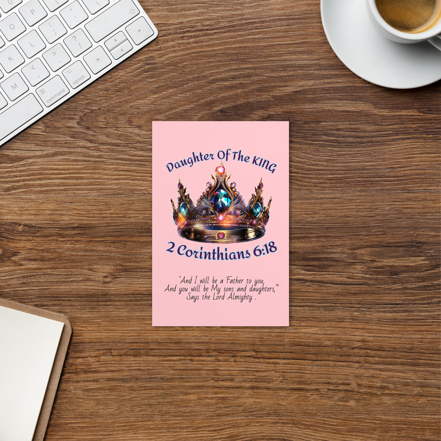 Daughter Of The King Standard Postcard