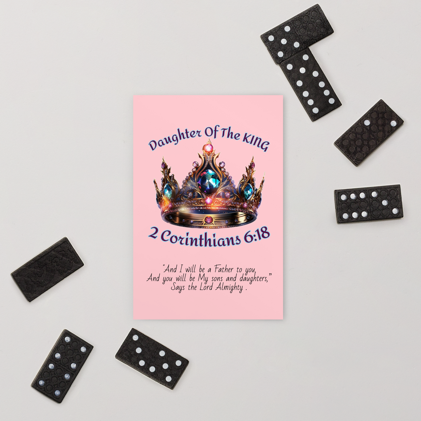 Daughter Of The King Standard Postcard