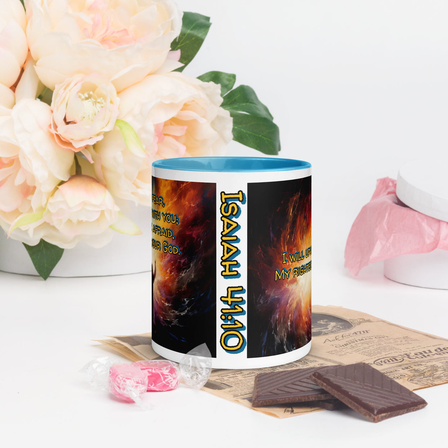 Do Not Fear Mug with Color Inside