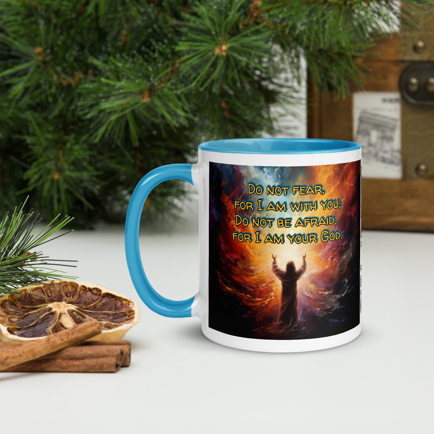 Do Not Fear Mug with Color Inside