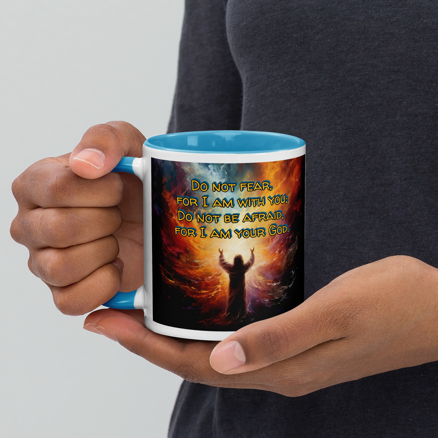 Do Not Fear Mug with Color Inside