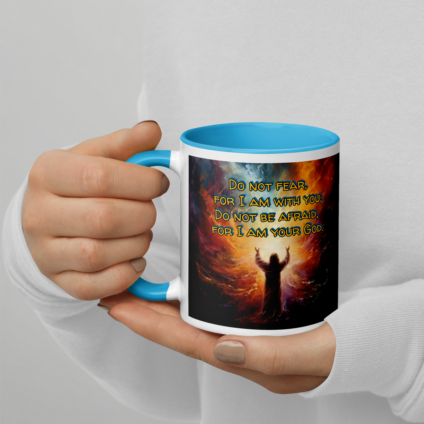 Do Not Fear Mug with Color Inside