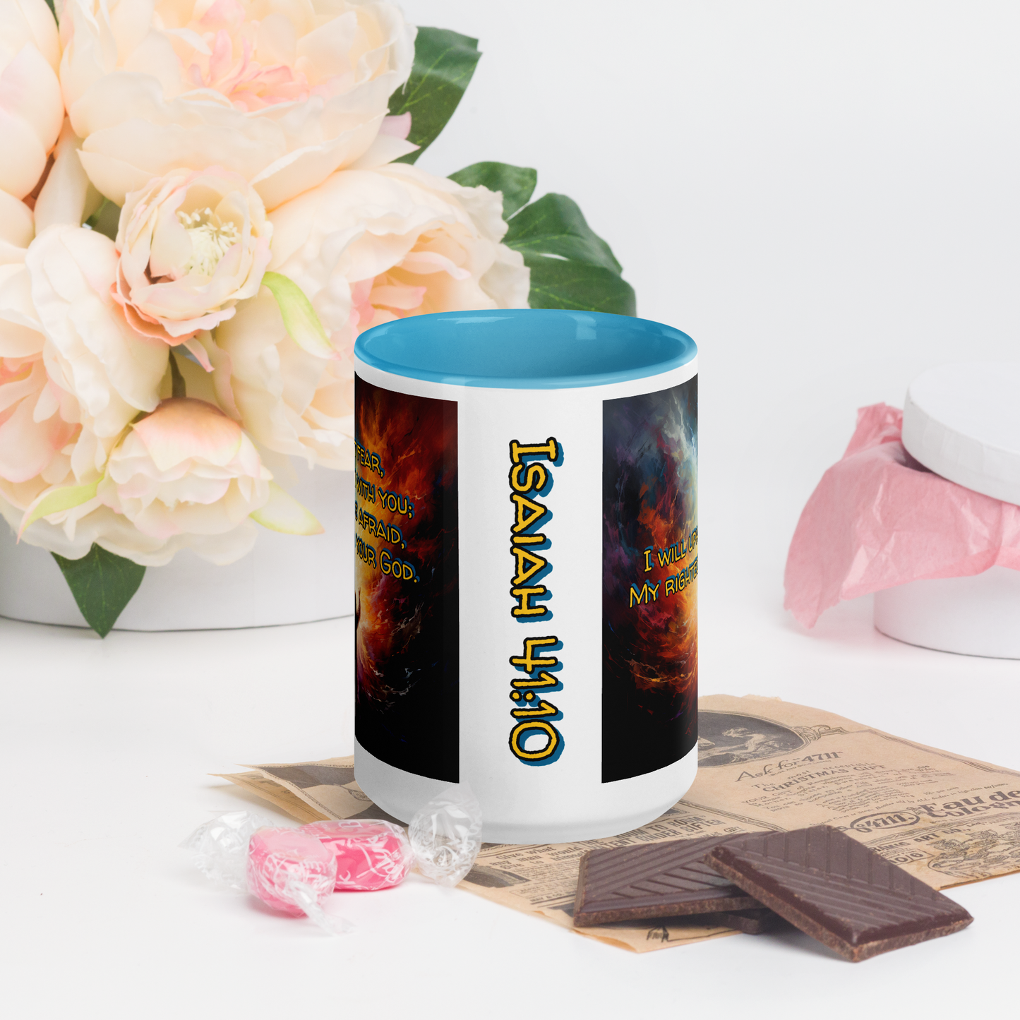 Do Not Fear Mug with Color Inside