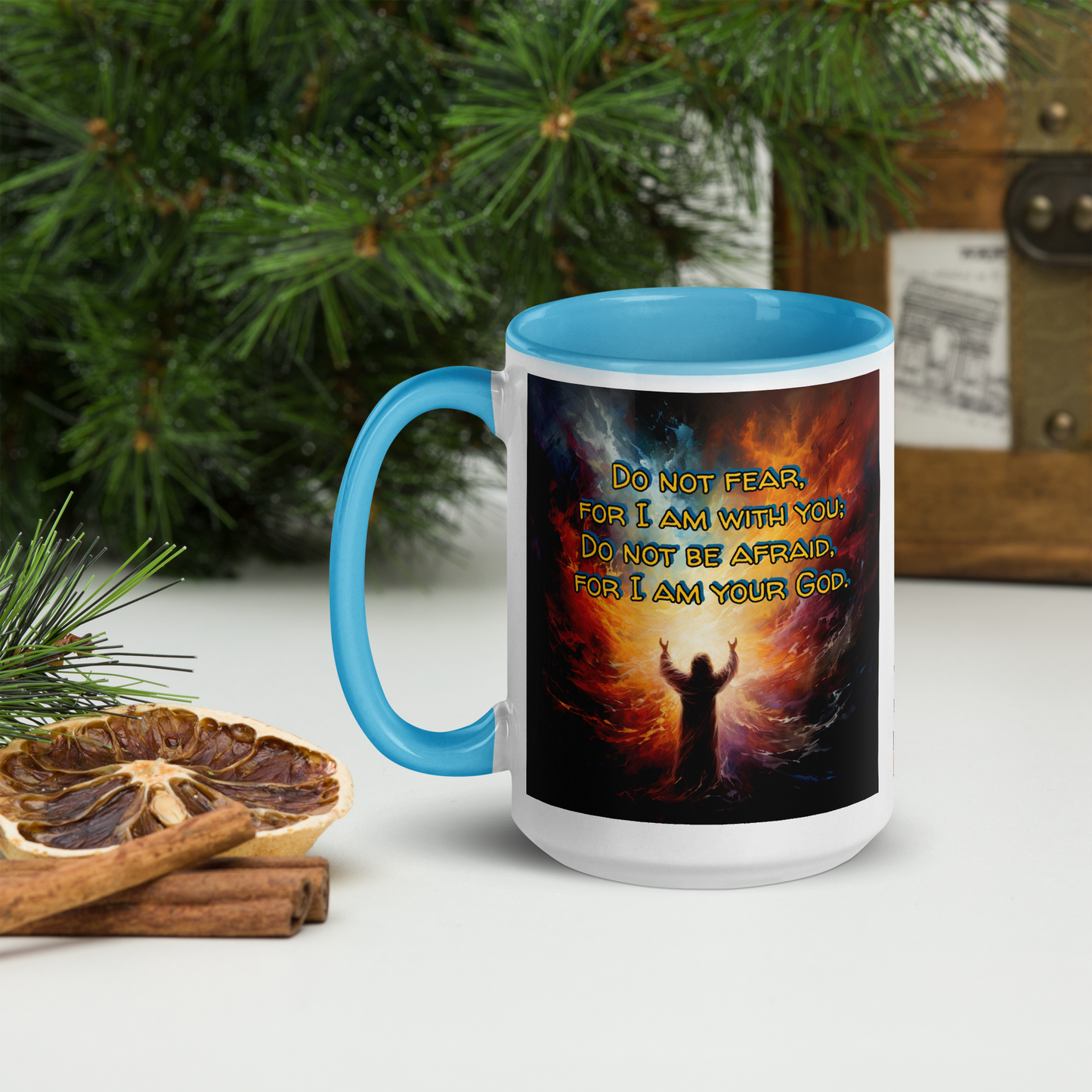 Do Not Fear Mug with Color Inside
