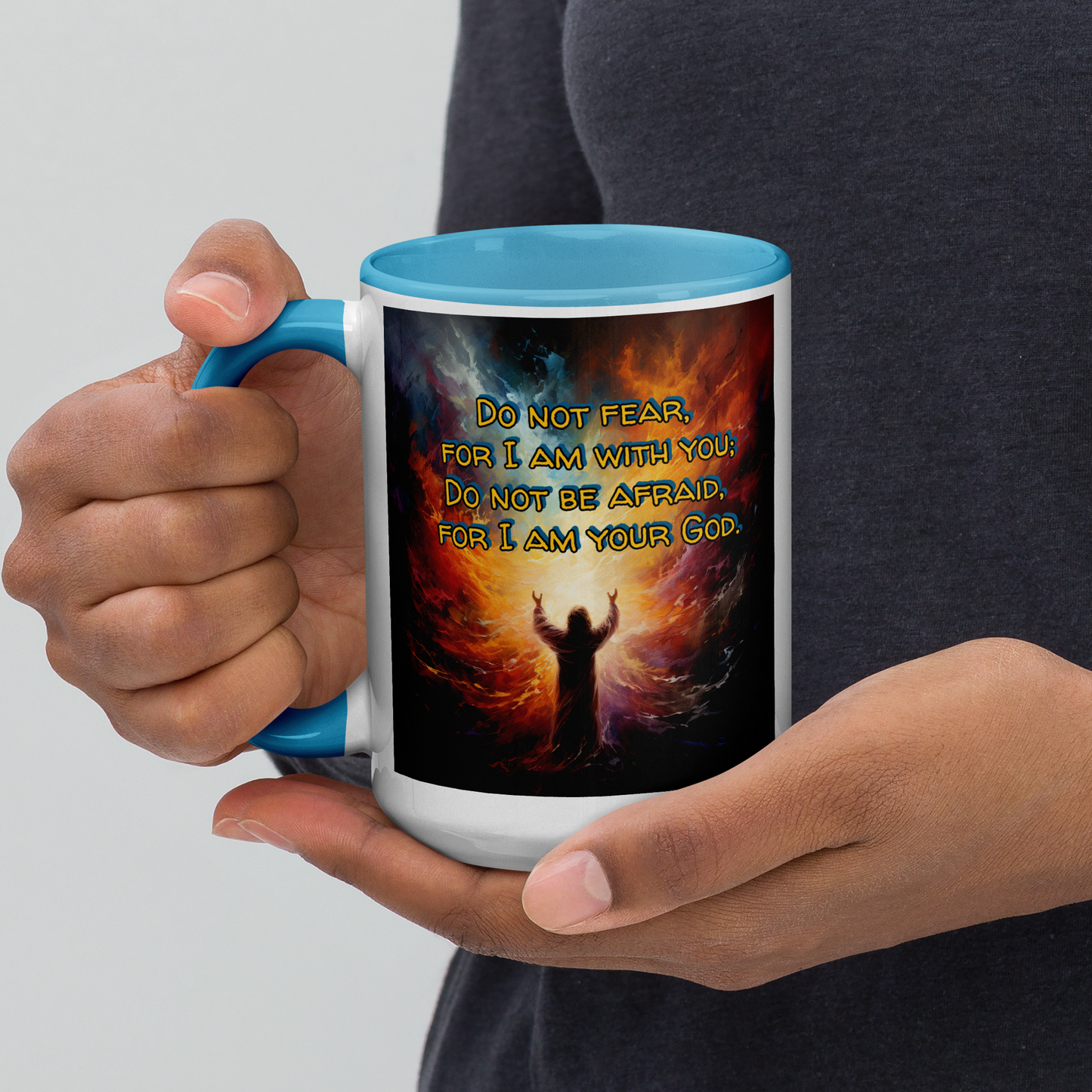 Do Not Fear Mug with Color Inside
