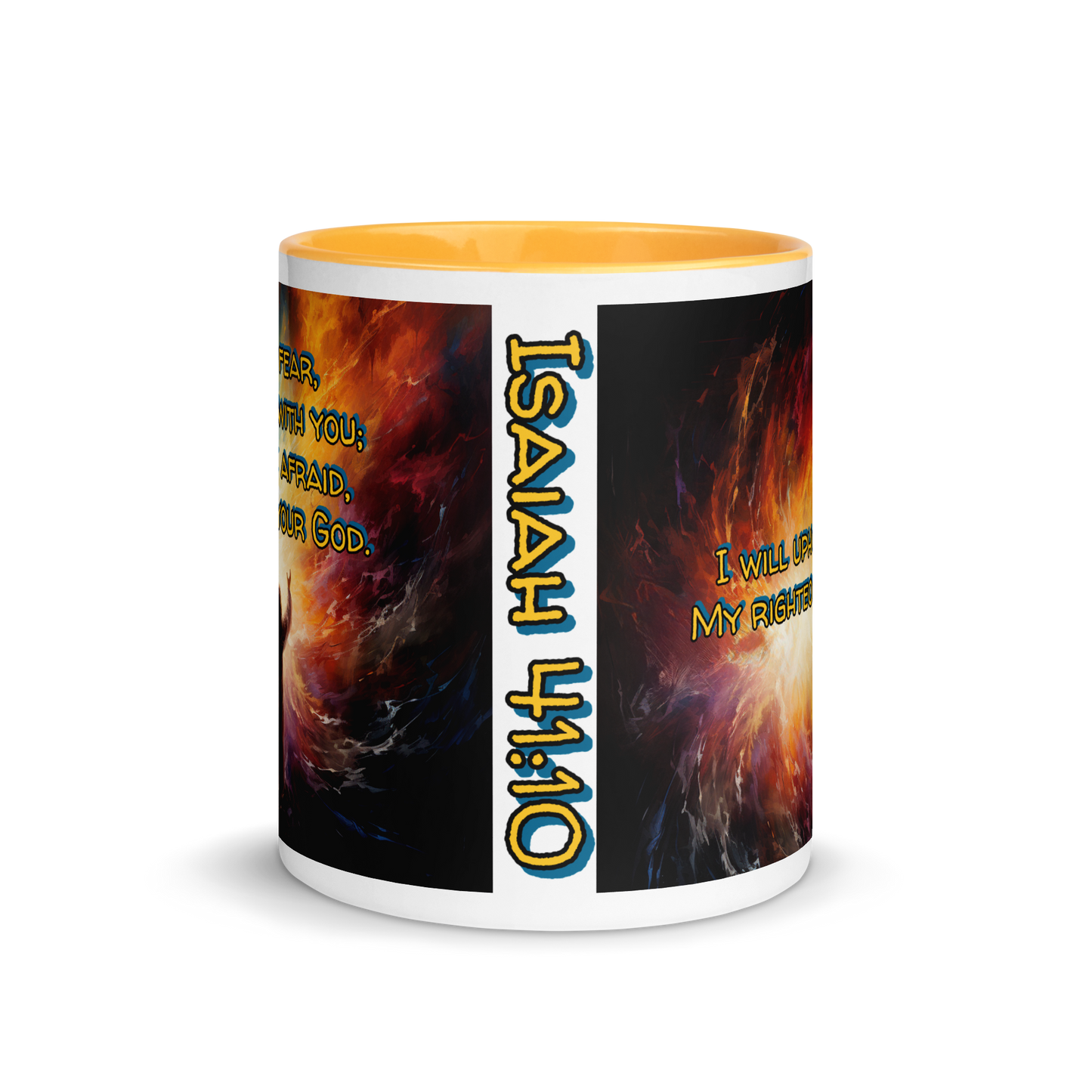 Do Not Fear Mug with Color Inside