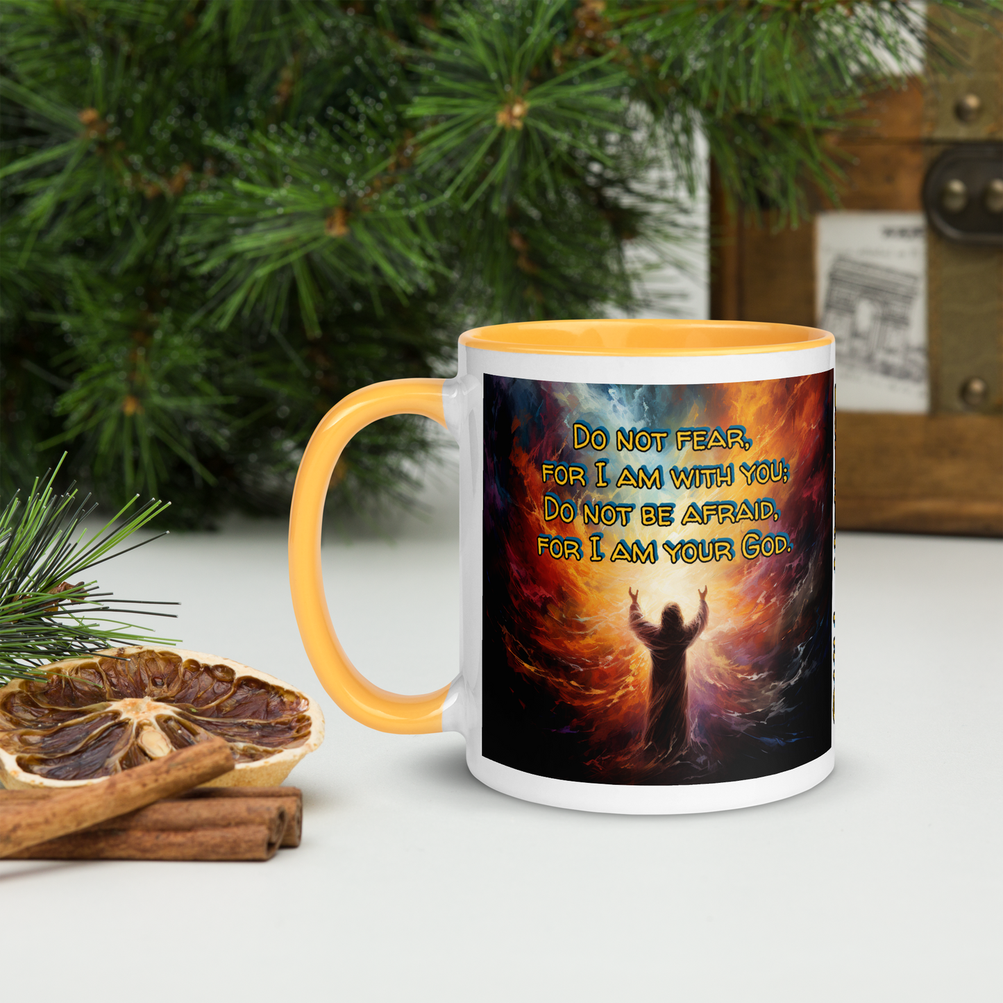Do Not Fear Mug with Color Inside