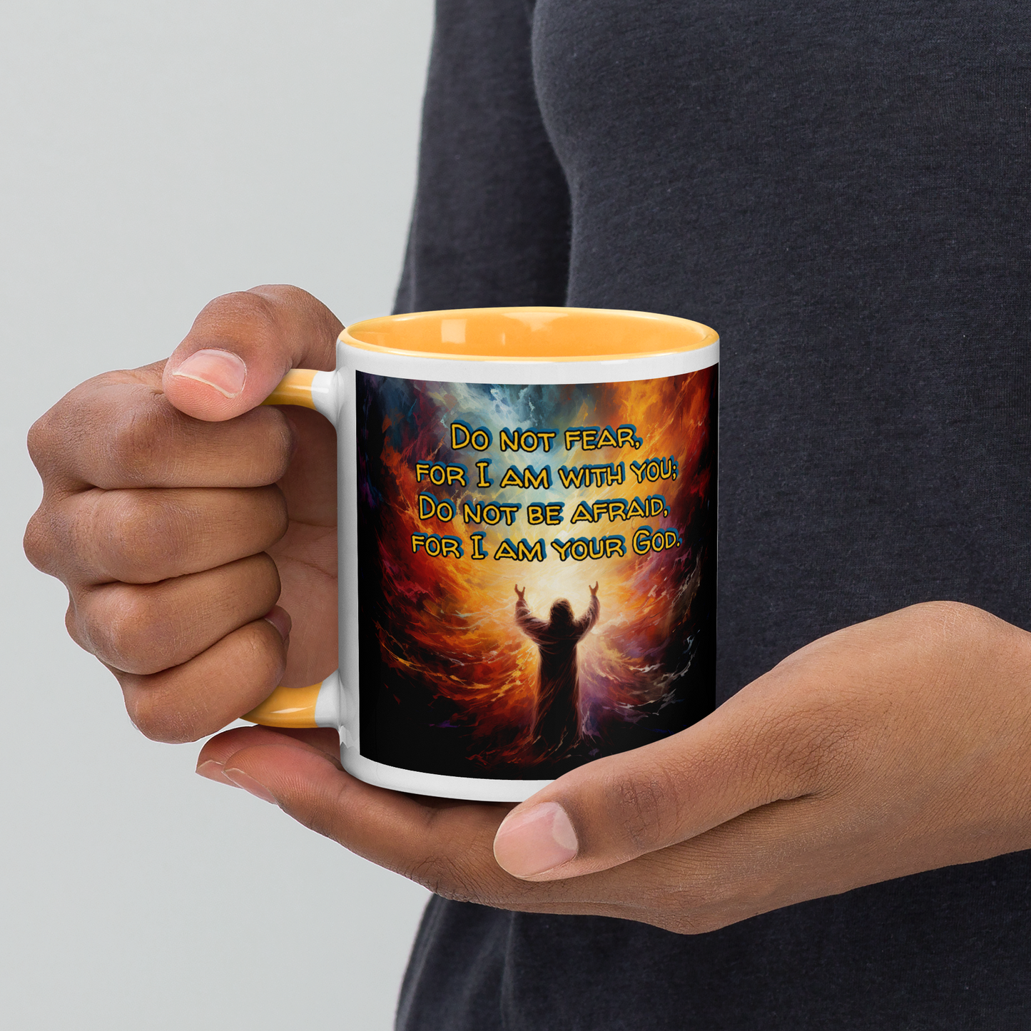 Do Not Fear Mug with Color Inside