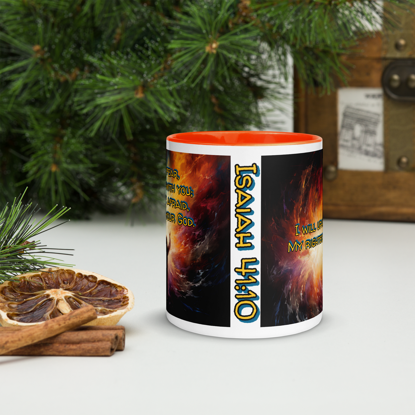 Do Not Fear Mug with Color Inside