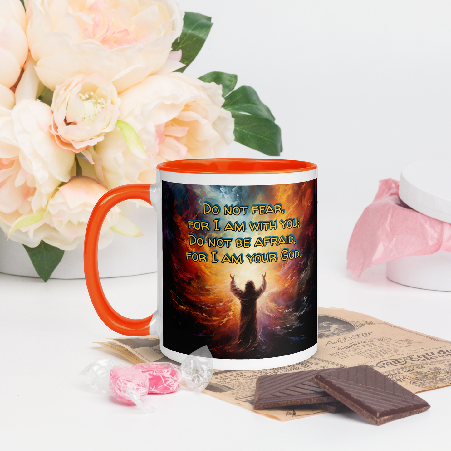 Do Not Fear Mug with Color Inside
