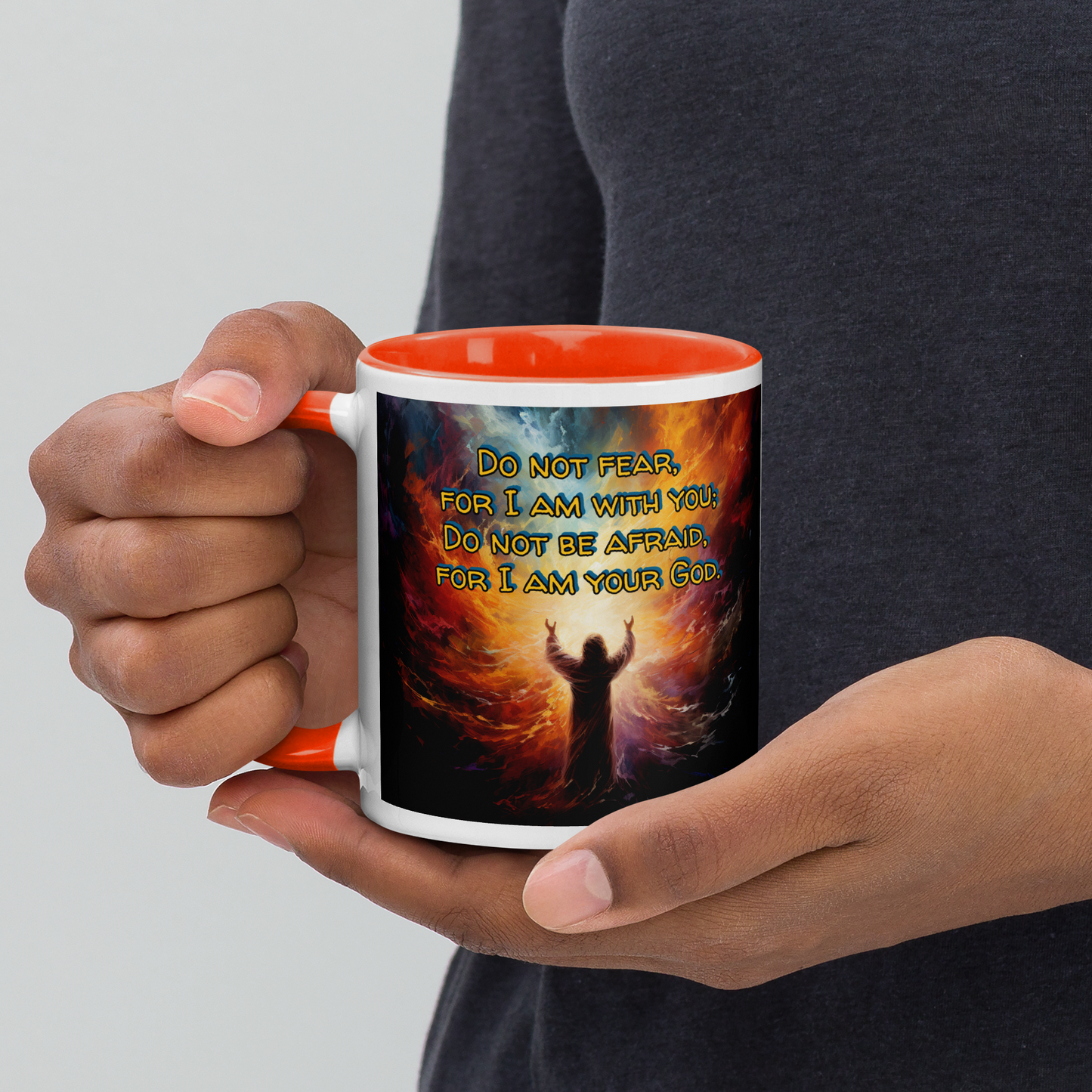 Do Not Fear Mug with Color Inside