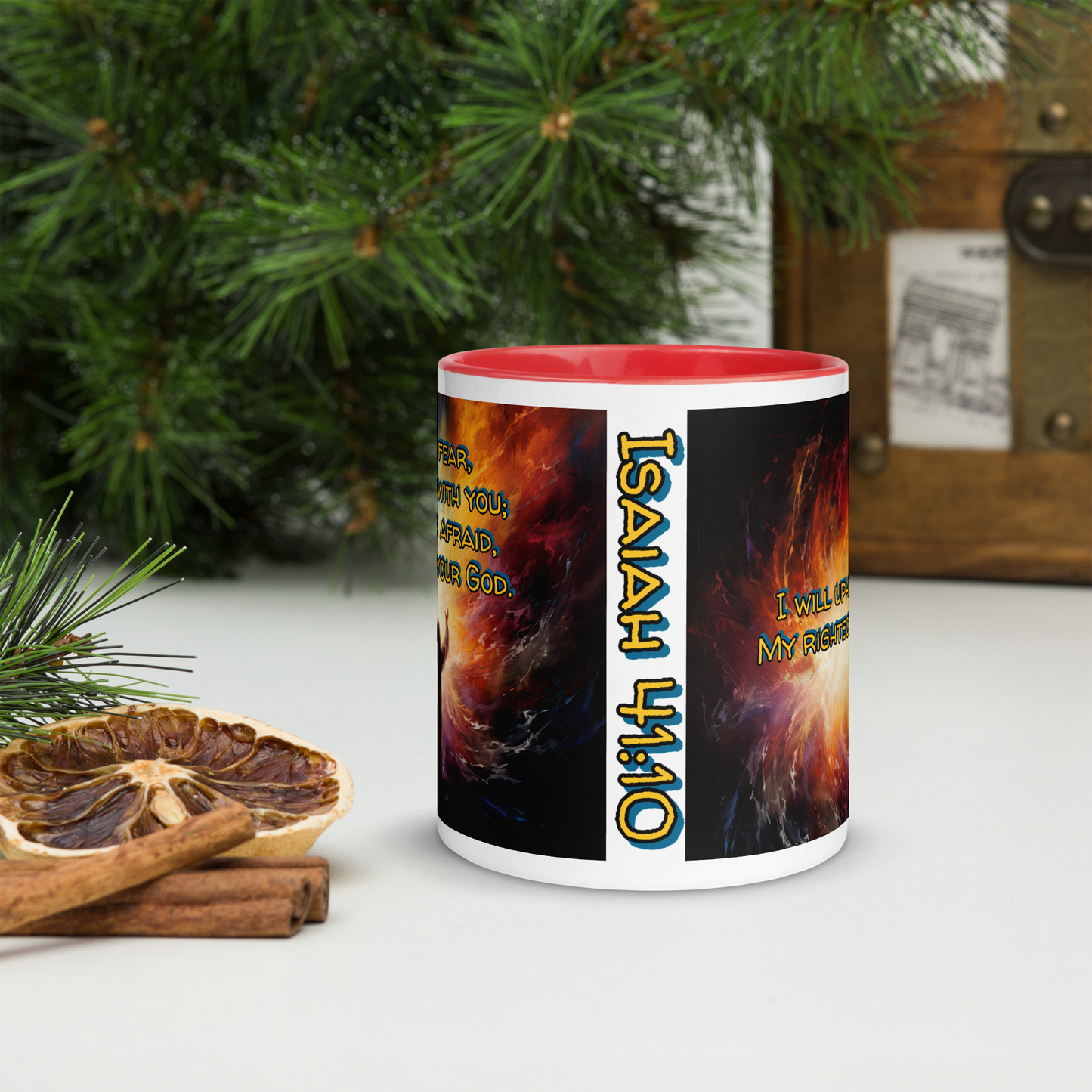 Do Not Fear Mug with Color Inside