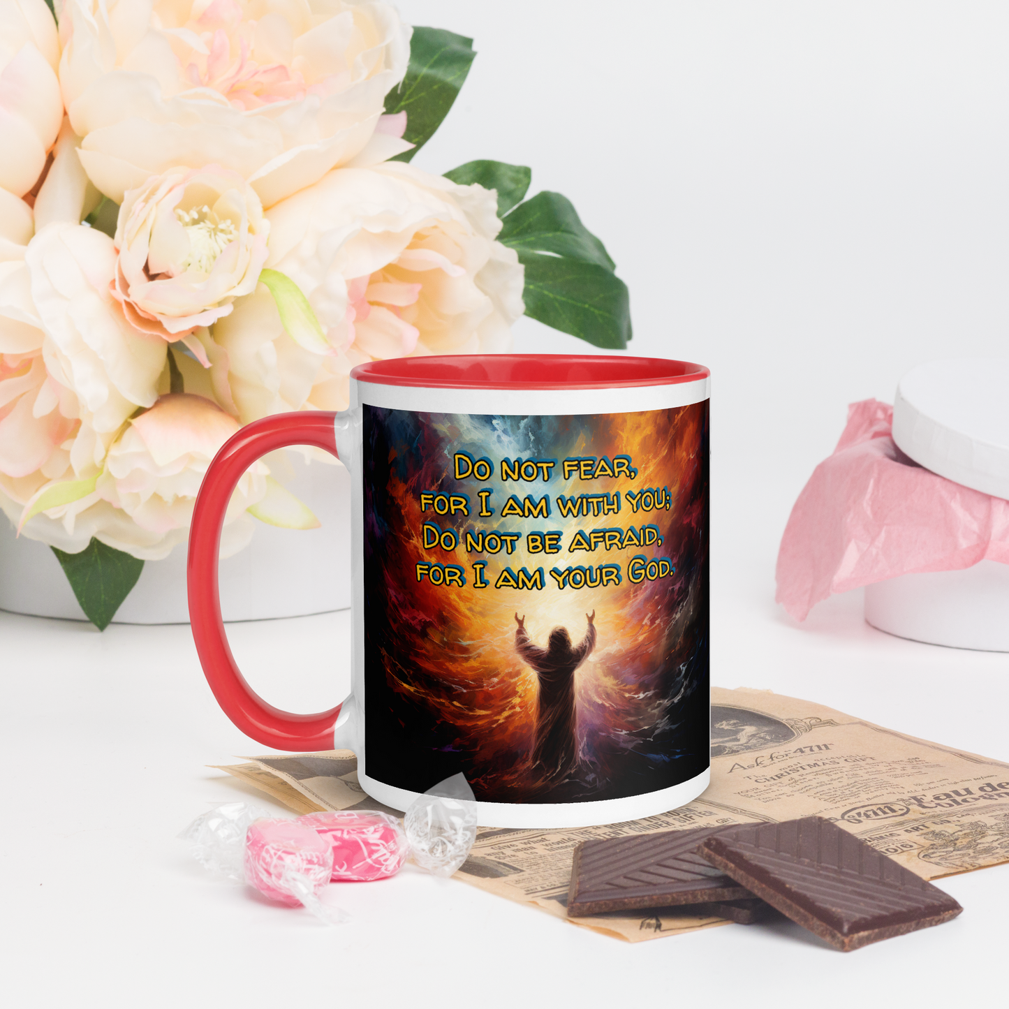 Do Not Fear Mug with Color Inside