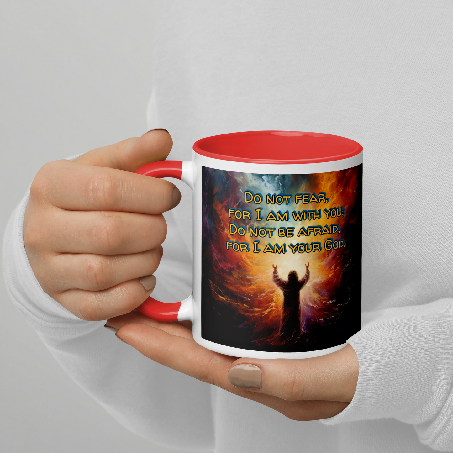 Do Not Fear Mug with Color Inside