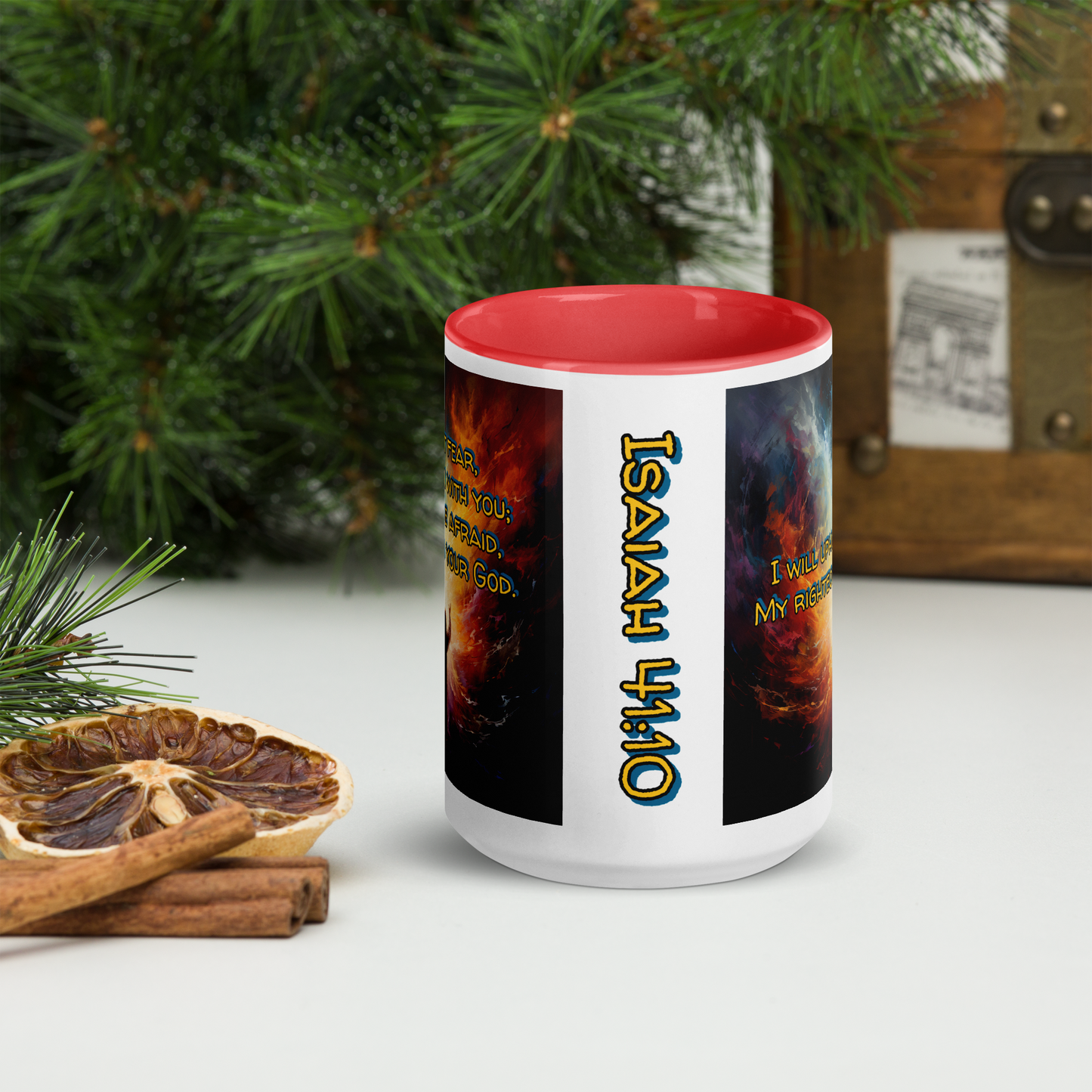 Do Not Fear Mug with Color Inside